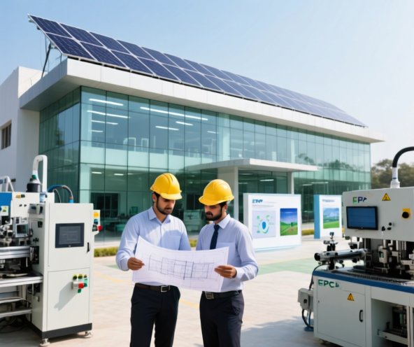 Naksh Renewable Energy - Modern Solar EPC Company Facility